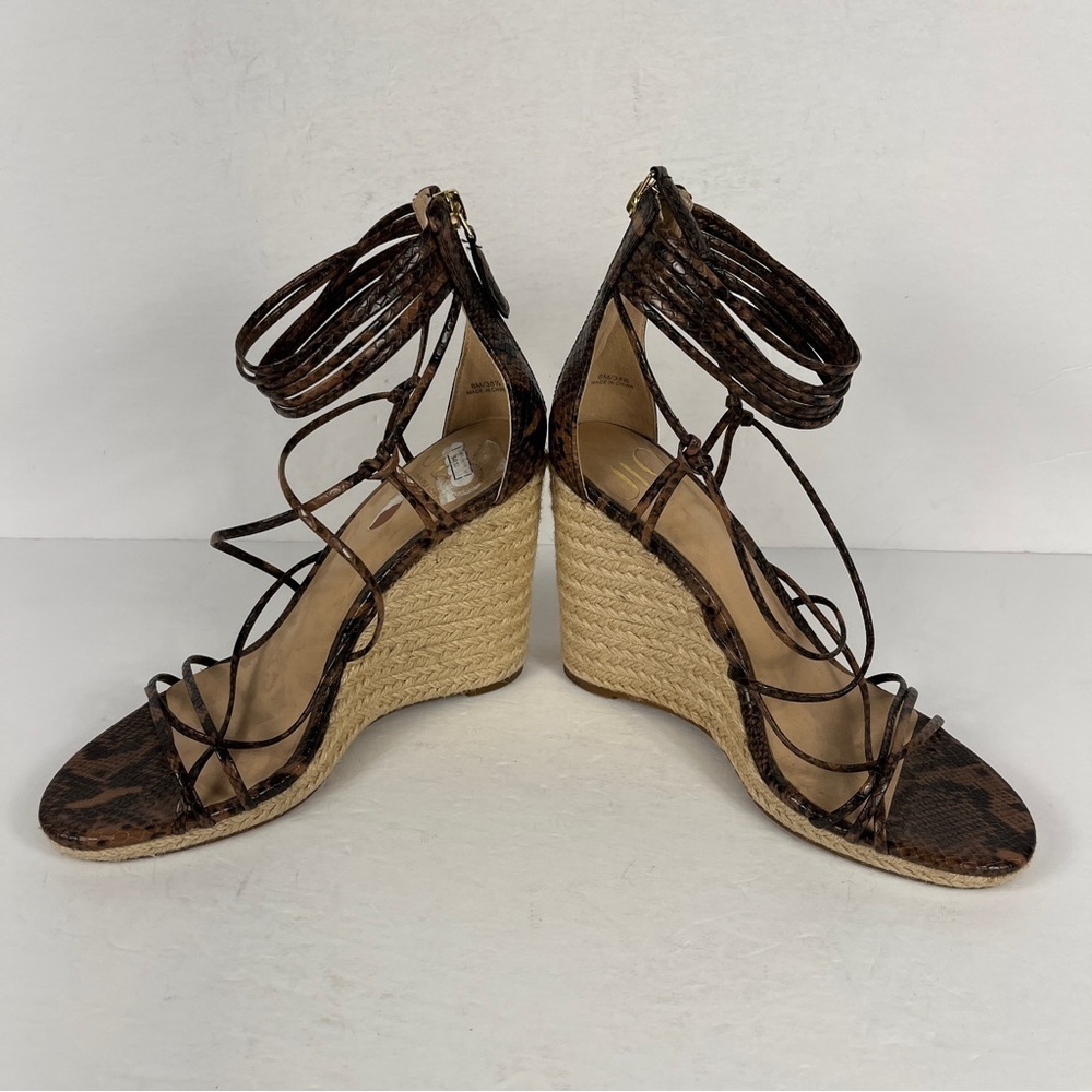JLO wedge  sandals heels - Picture 4 of 7